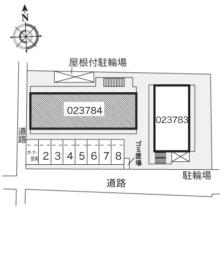 ★手数料０円★大阪市鶴見区横堤　月極駐車場（LP）